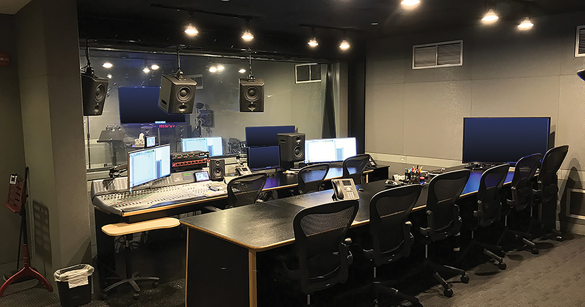 Burbank Adr Stages ‣ Warner Bros Post Production Creative Services