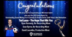 Congratulations to our 2021 Emmy Award Winners