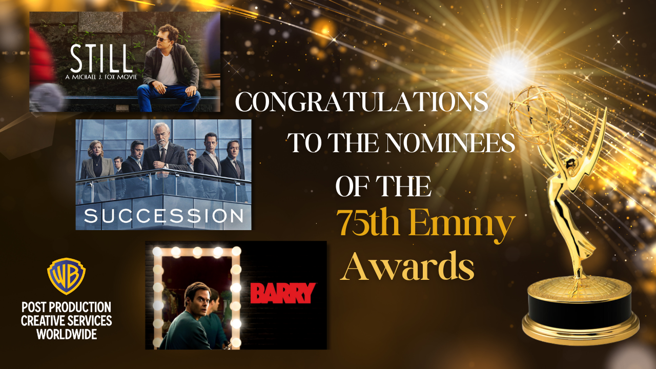 Congratulations to Our Nominees of the 75th Emmy Awards
